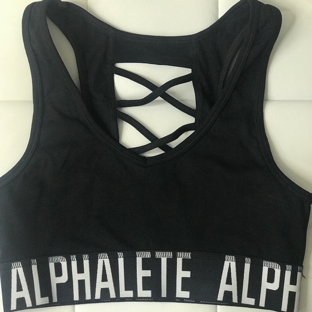 Alphalete Black Sports Bra